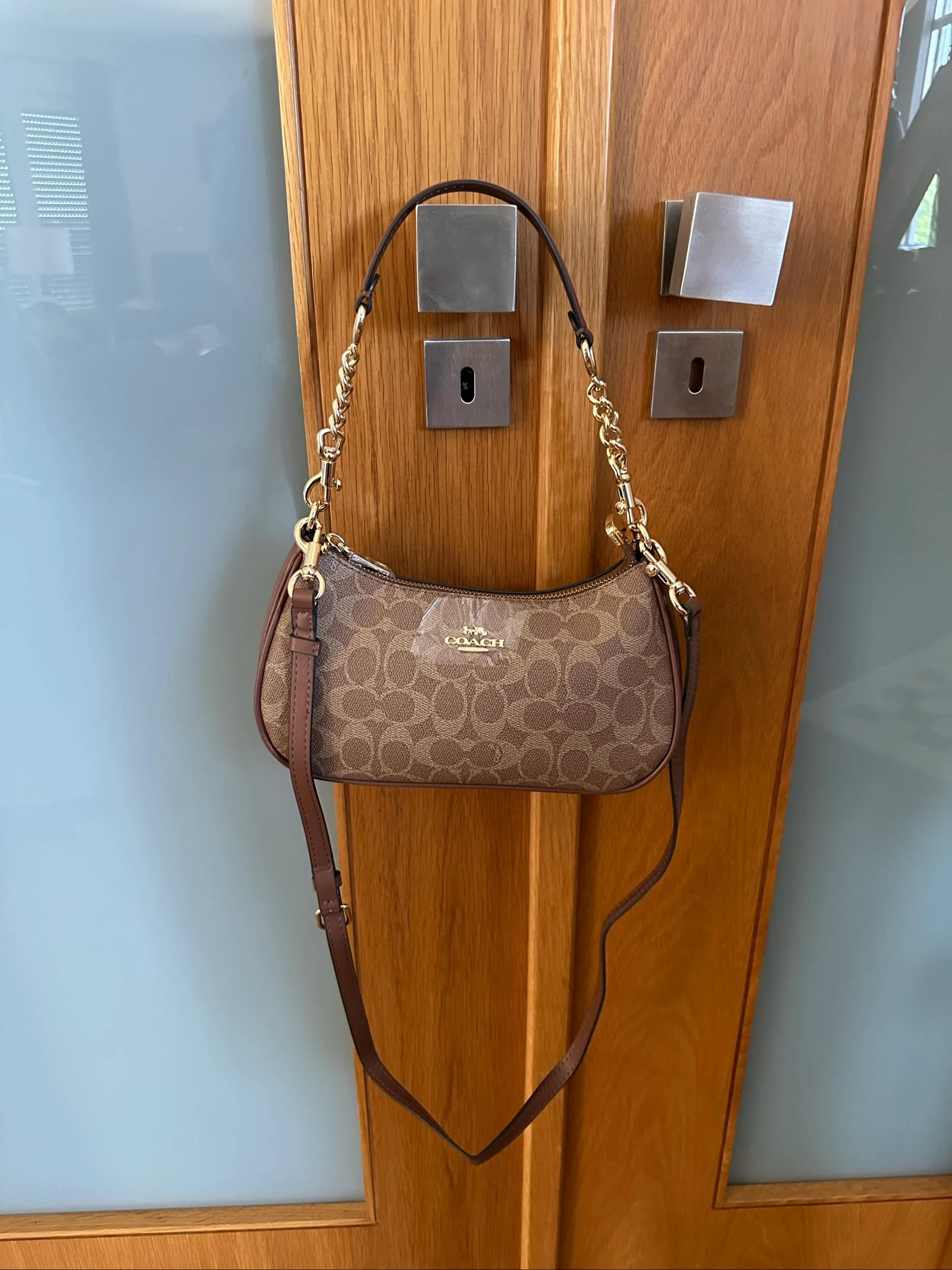 Brown coach bag – photo 2